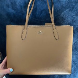 Coach Zip Top Tote